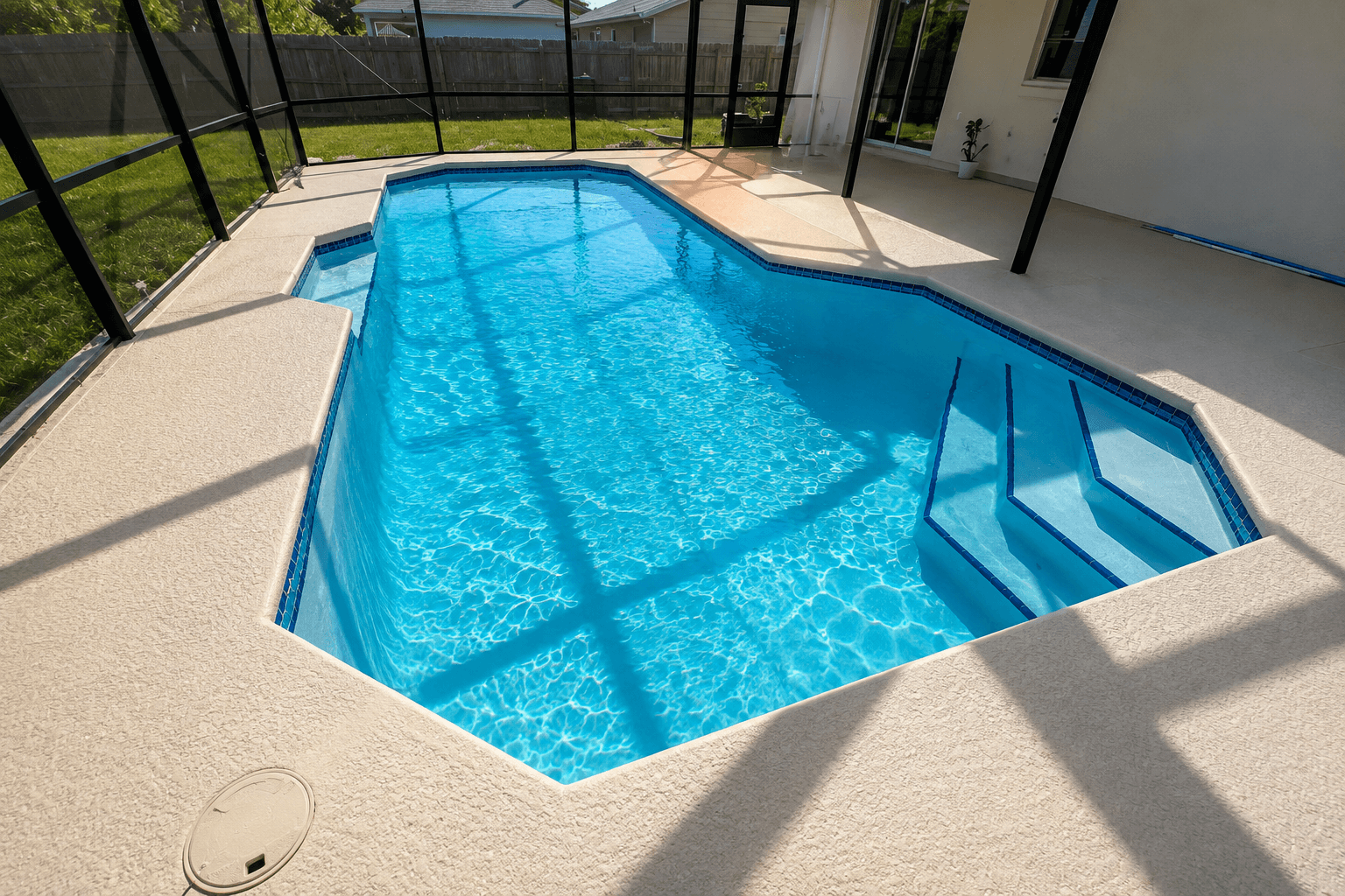 Pool maintained by Pool Pro Florida