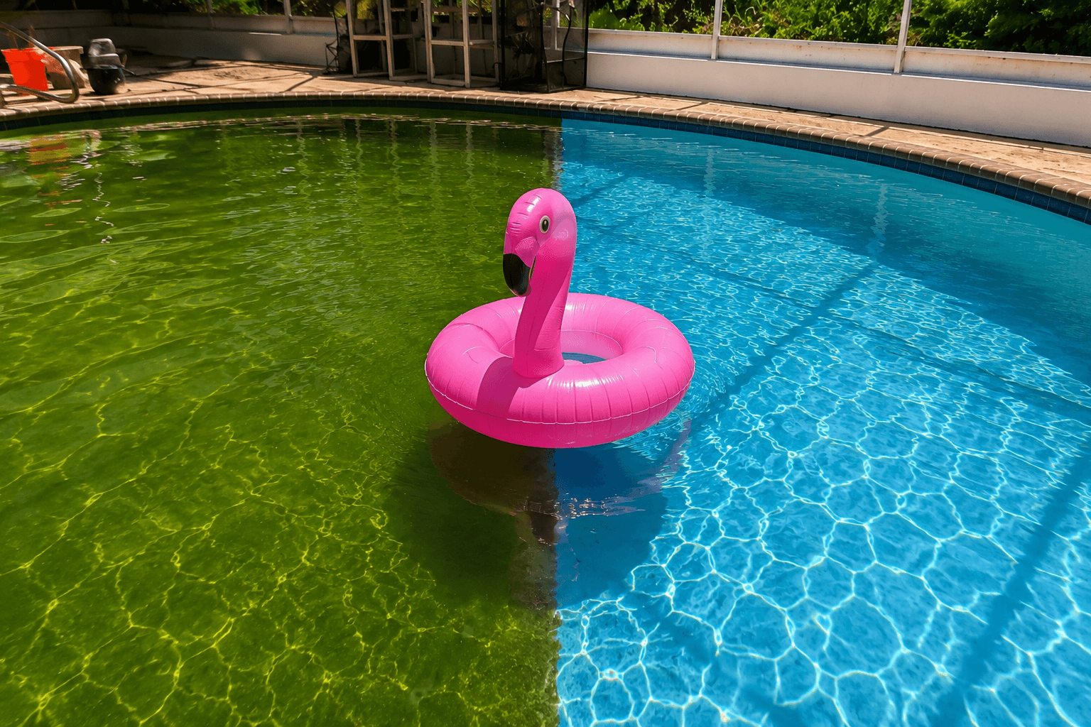 Pool maintained by Pool Pro Florida