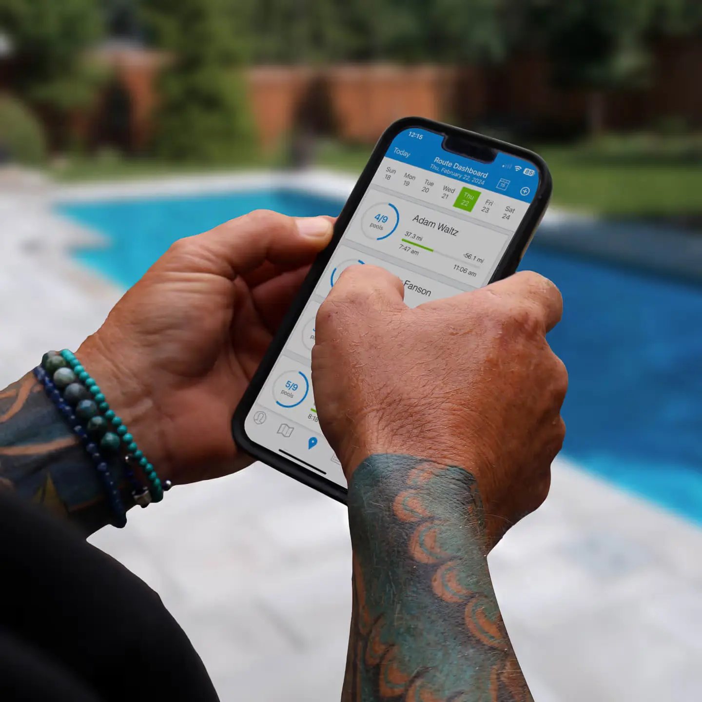 Pool Pro Florida digital pool service reports